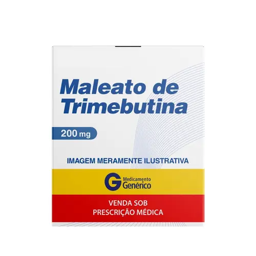 MALEATO DE TRIMEBUTINA 200MG COM 60 COMPRIMIDOS