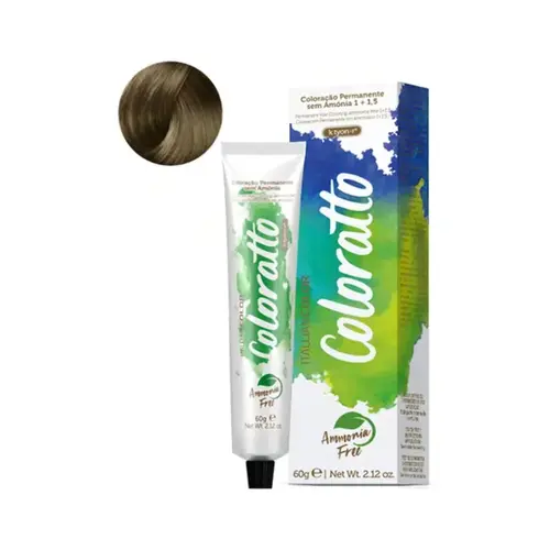 TINTA 8.0 LOIRO CLARO COLORATTO TRIVITT 60G