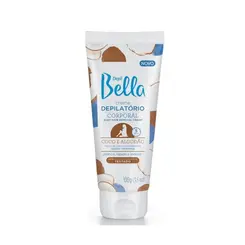 CREME DEPILATORIO CORPORAL COCO E ALGODAO DEPIL BELLA 100G