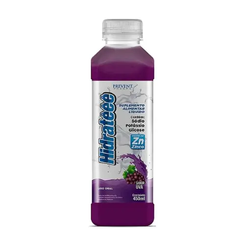 SUPLEMENTO LIQUIDO SABOR UVA HIDRATEEE 450ML