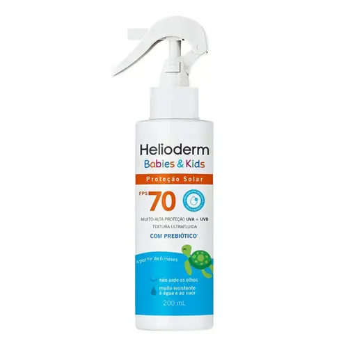 PROTETOR SPRAY BABIES E KIDS 70 FPS HELIODERM 200ML