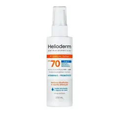 PROTETOR SOLAR SPRAY ADULTO 70 FPS HELIODERM 200ML
