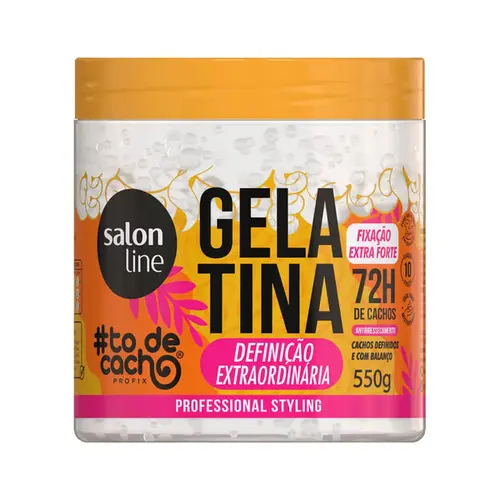 GELATINA DEFINIÇÃO EXTRAORDINÁRIA SALON LINE 550G
