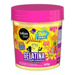 GELATINA DEFINIÇÃO MAXIMA BOB ESPONJA SALON LINE 400G