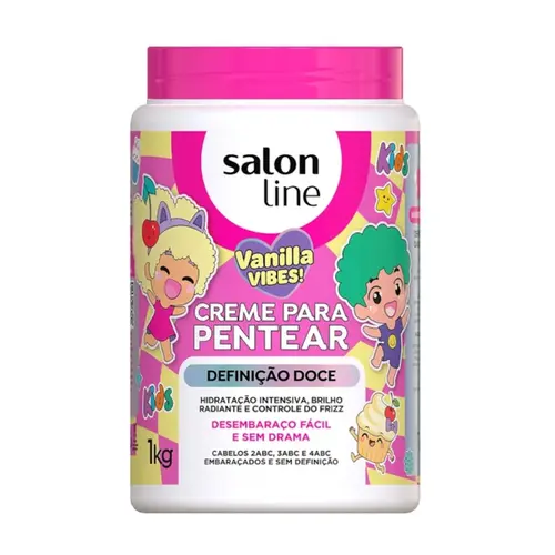 CREME PARA PENTEAR DEFINIÇÃO DOCE SALON LINE 1KG