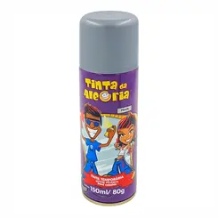 TINTA TEMPORARIA PRATA TINTA DA ALEGRIA 150ML