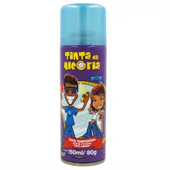 TINTA TEMPORARIA AZUL METÁLICO TINTA DA ALEGRIA 150ML