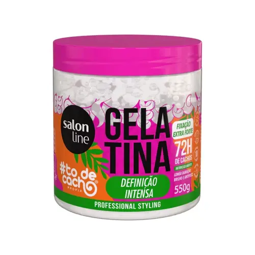 GELATINA DEFINIÇÃO INTENSA SALON LINE 550G
