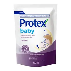 SABONETE LÍQUIDO LAVANDA BABY PROTEX 180ML