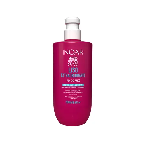 CREME PARA PENTEAR LISO EXTRAORDINARIO INOAR 250ML