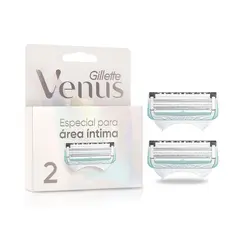 CARGA APARELHO BARBEAR COM 2 UNIDADES ESPECIAL PARA AREA INTIMA VENUS GILLETTE