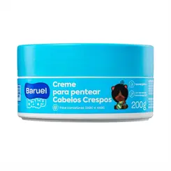 CREME PARA PENTEAR CABELOS CREPOS BABY BARUEL 200G