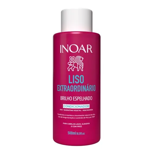 CONDICIONADOR LISO EXTRAORDINARIO INOAR 500ML