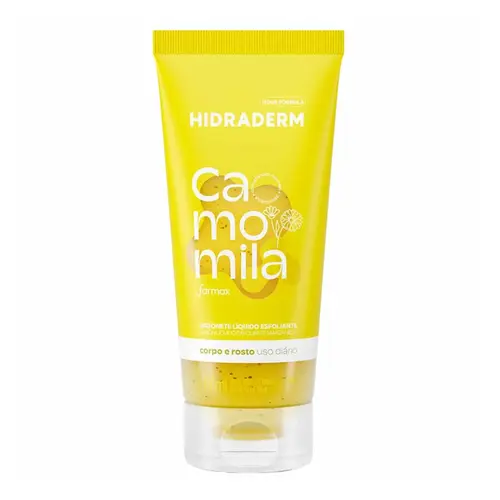 SABONETE LÍQUIDO ESFOLIANTE CAMOMILA HIDRADERM 150ML