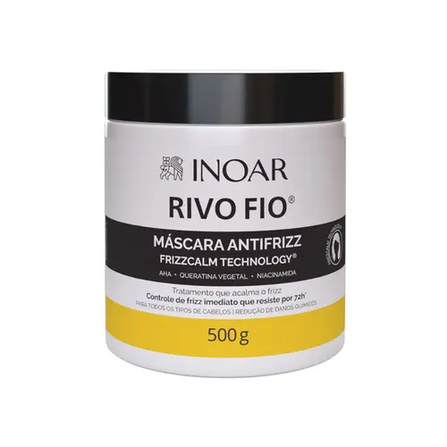 MASCARA ANTIFRIZZ RIVO FIOS INOAR 500G