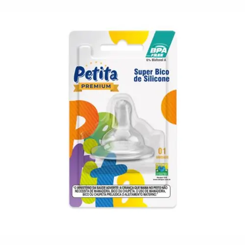 BICO DE MAMADEIRA DE SILICONE PETITA 4100