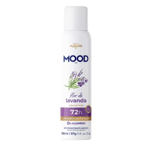 DESODORANTE AEROSSOL FLOR DE LAVANDA MOOD MY HEALTH 150ML