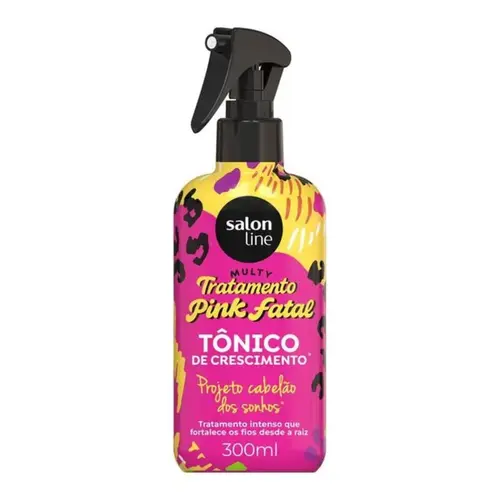 TÔNICO DE CRESCIMENTO PINK FATAL SALON LINE 300ML