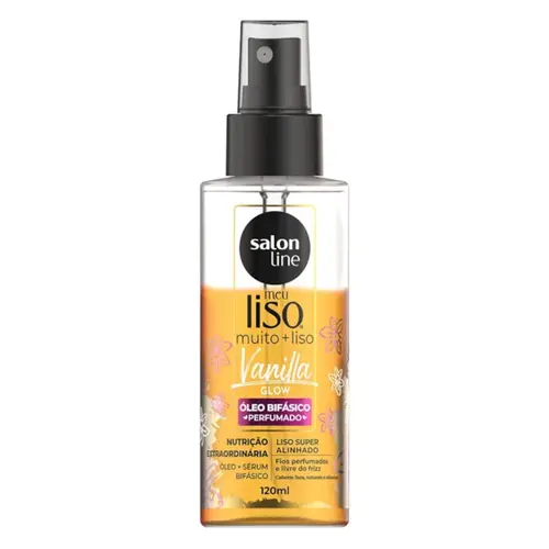 OLEO BIFASICO VANILLA MEU LISO SALON LINE 120ML