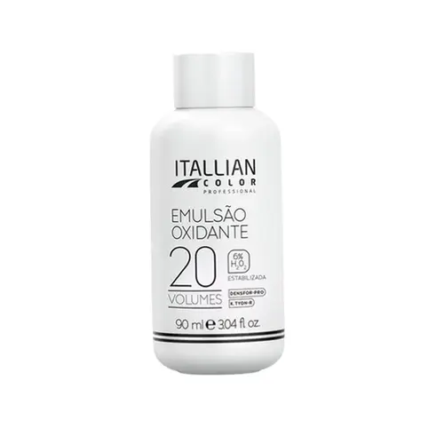 EMULSAO OXIDANTE 20 VOLUMES TRIVITT ITALLIAN COLOR 90ML