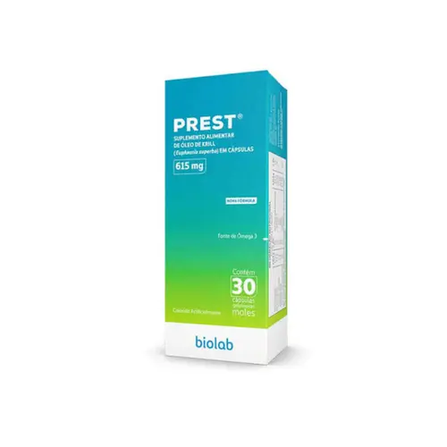 PREST 615MG COM 30 CÁPSULAS GELATINOSAS