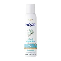 DESODORANTE AEROSSOL FLOR DE ALGODAO MOOD THE HEALTH 150ML