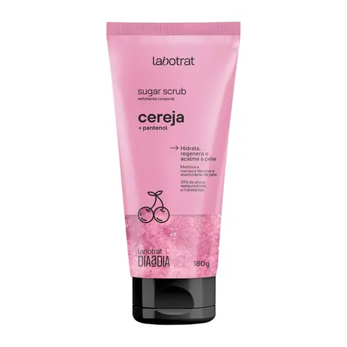 ESFOLIANTE CORPORAL SUGAR SCRUB CEREJA LABOTRAT 180G