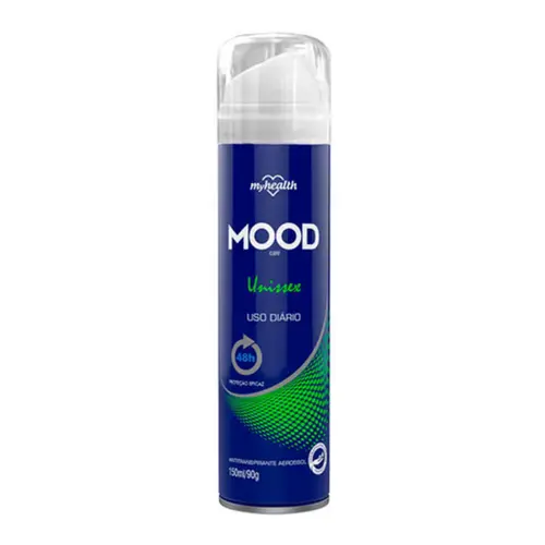 DESODORANTE AEROSSOL UNISSEX MOOD THE HEALTH 150ML