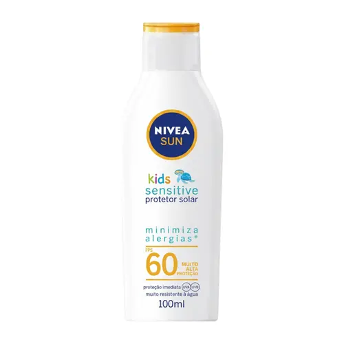 PROTETOR SOLAR KIDS SENSITIVE 60 FPS NIVEA 100ML