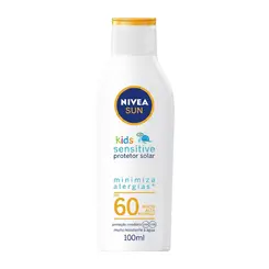 PROTETOR SOLAR KIDS SENSITIVE 60 FPS NIVEA 100ML