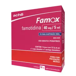 PO PARA SUSPENSAO ORAL 40MG/5ML FAMOX 50ML