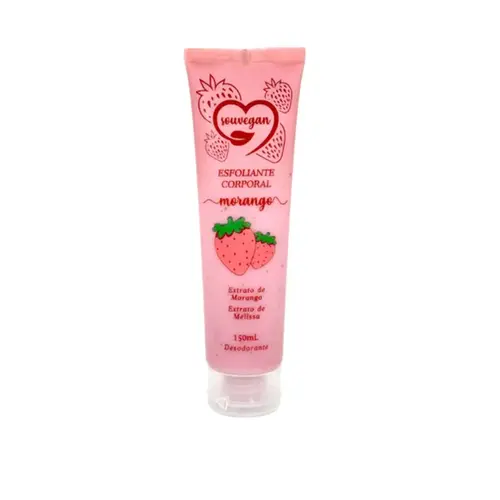 ESFOLIANTE CORPORAL MORANGO SOUVEGAN 150ML