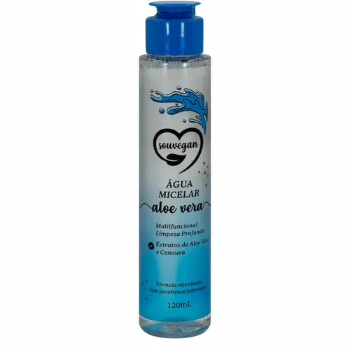 AGUA MICELAR ALOE VERA SOUVEGAN 120ML