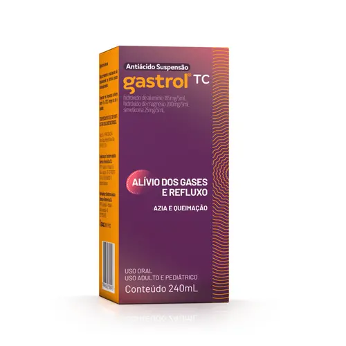 ANTIACIDO ADULTO E PEDIATRICO GASTROL TC 240ML