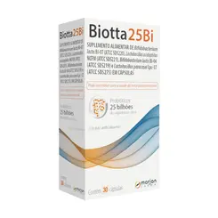 BIOTTA 25BI COM 30 CAPSULAS