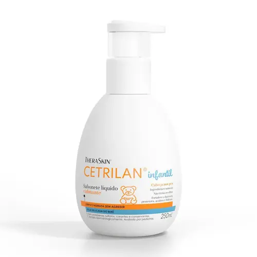 SABONETE LIQUIDO INFANTIL CALMANTE CETRILAN 250ML