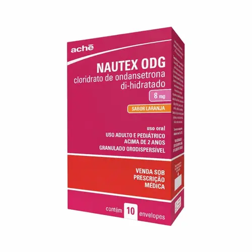NAUTEX ODG 8MG SABOR LARANJA COM 10 ENVELOPES