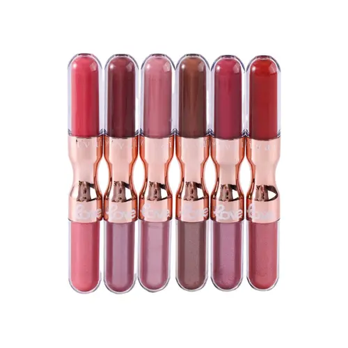 BATOM LIQUIDO E GLOSS DUO LOVE VIVAI 5ML