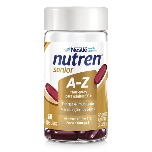 SUPLEMENTO ALIMENTAR DE A-Z NUTREN SENIOR NESTLE 60 CAPSULAS