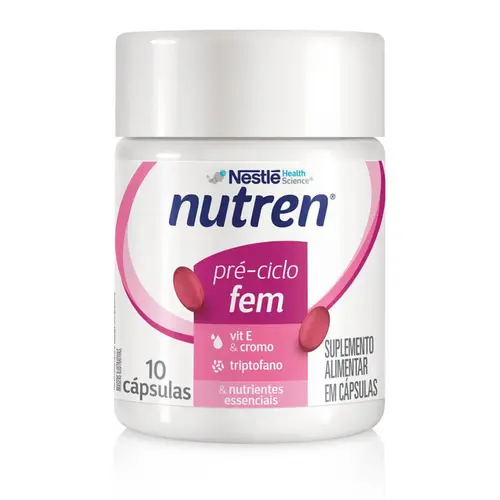 SUPLEMENTO ALIMENTAR PRE CICLO FEM NUTREN NESTLE 10 CAPSULAS