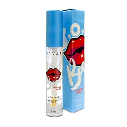 BRILHO LABIAL SOS BOCÃO INCOLOR VIVAI 5ML