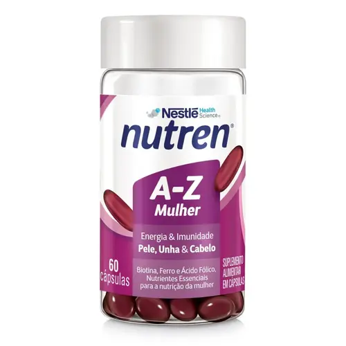 SUPLEMENTO ALIMENTAR DE A-Z NUTREN MULHER NESTLE 60 CAPSULAS