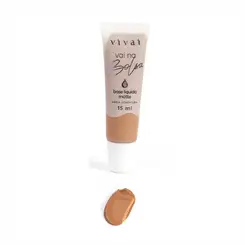 BASE LÍQUIDA MATTE COR 06 VAI NA BOLSA VIVAI 18ML