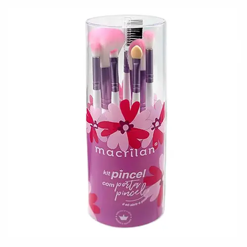 KIT PINCEL COM 7 UNIDADES MACRILAN KP9-3R