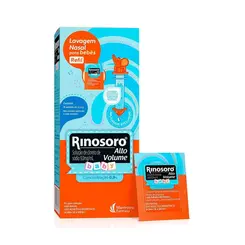 REFIL LAVAGEM NASAL ALTO VOLUME 15 SACHES BABY RINOSORO 0,54G