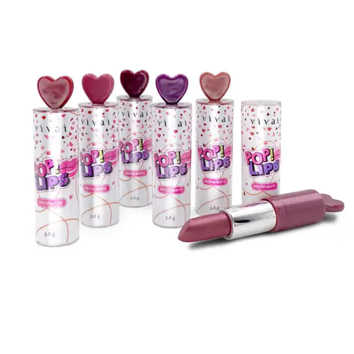 BATOM MATTE POP LIPS VIVAI 3,8G