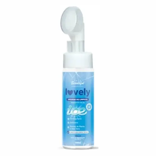 MOUSSE DE LIMPEZA FACIAL ICE LOVELY BEAUTIFUL 150ML