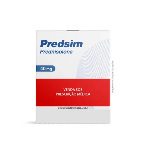 PREDSIM 40MG COM 10 COMPRIMIDOS REVESTIDOS HYPERA