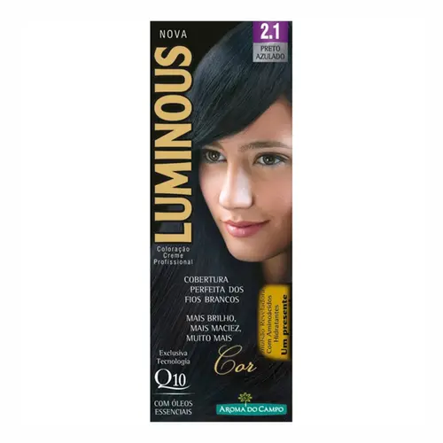 TINTA 2.1 PRETO AZULADO LUMINOUS