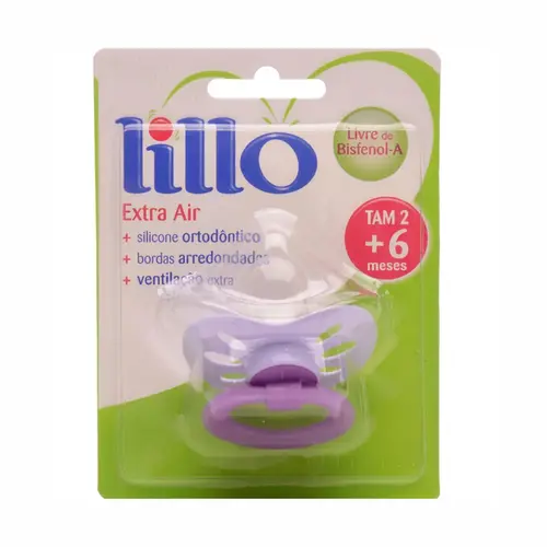 CHUPETA SILCONE ORTODONTICO LILAS LILLO N*2 REF-610750